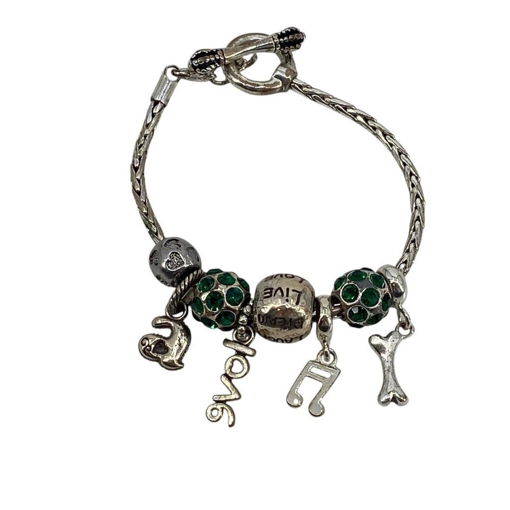 Connections For Hallmark Charm Bracelet (Green) Dangle Charms
